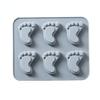 Silicone Cake Mold Small Ankle Shape Baking Mold Baking Pan Handmade Soap Mold
