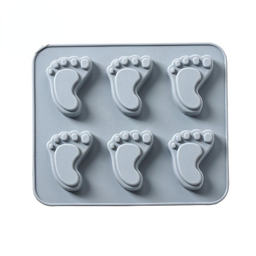 Silicone Cake Mold Small Ankle Shape Baking Mold Baking Pan Handmade Soap Mold