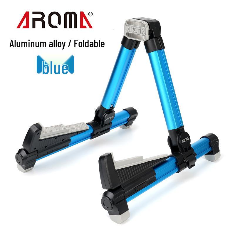Anoma Foldable Vertical Guitar & Violin Stand - Universal Floor-standing Holder for Home.