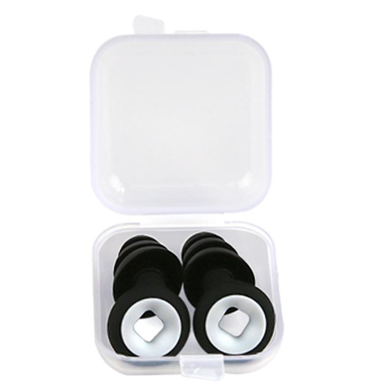 Sleep Earplugs Physical Sound Insulation Anti-noise Sports Swimming Waterproof Adult Silicone Soft Earplugs