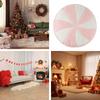 Christmas Cushion Soft Skin-Friendly Holiday Theme Decorative Candy-shaped Throw Pillows For Chair Bedroom Living Room Dorm
