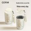 Gemige Lily of the Valley Stainless Steel Coffee Cup