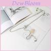 Minimalist Metal Bead Decoration Women Casual String Chain Waist Belt For Women Summer Dress Accessory