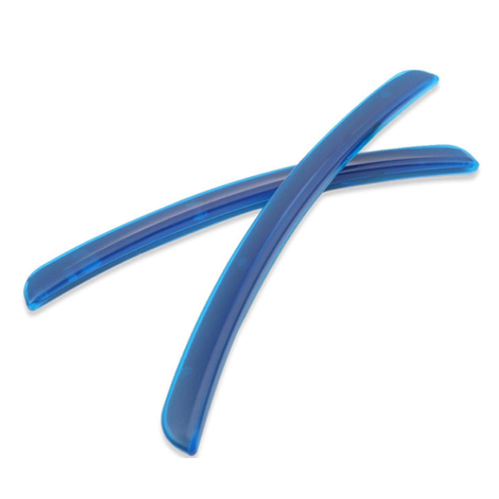 2Pc Universal Soft Car Fender Vents Protector Cover Car Wheel Arch Decoration Strips Car Stickers Anti Collision Car Accessories
