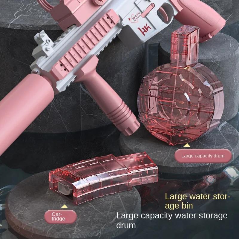 M416 Wasserpistole Elektrische Pistole Schießen Beleuchtung Spielzeugpistole Vollautomatisch Sommer Pool Strand Spielzeug Für Kinder Kinder Jungen Mädchen Erwachsene