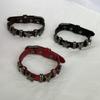 Punk Leather Spike-Bracelet Vintage Belt Buckle Bracelet Star Leather Cuff