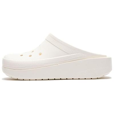 Klasyczne Sneakersy Unisex z Okrągłym Noskiem Kredowe Białe 209562-0WV