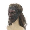 Trendig Maskerad Cosplay Svart Mytt: Wukong Mask Rolig Helface Djurmask PU Vuxen Man Utklädnad Kostym