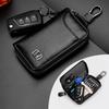 Fashion Vintage Genuine Leather Wallet Key Holder For Honda Mugen Jazz Insight Freed Fit CRV CR-V Civic Accord City Accessories XI6