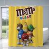 Chocolate Cartoon Shower Curtain Waterproof Polyester Fabric Paint Bath Curtains Home Bathroom Decor Curtain With Hook