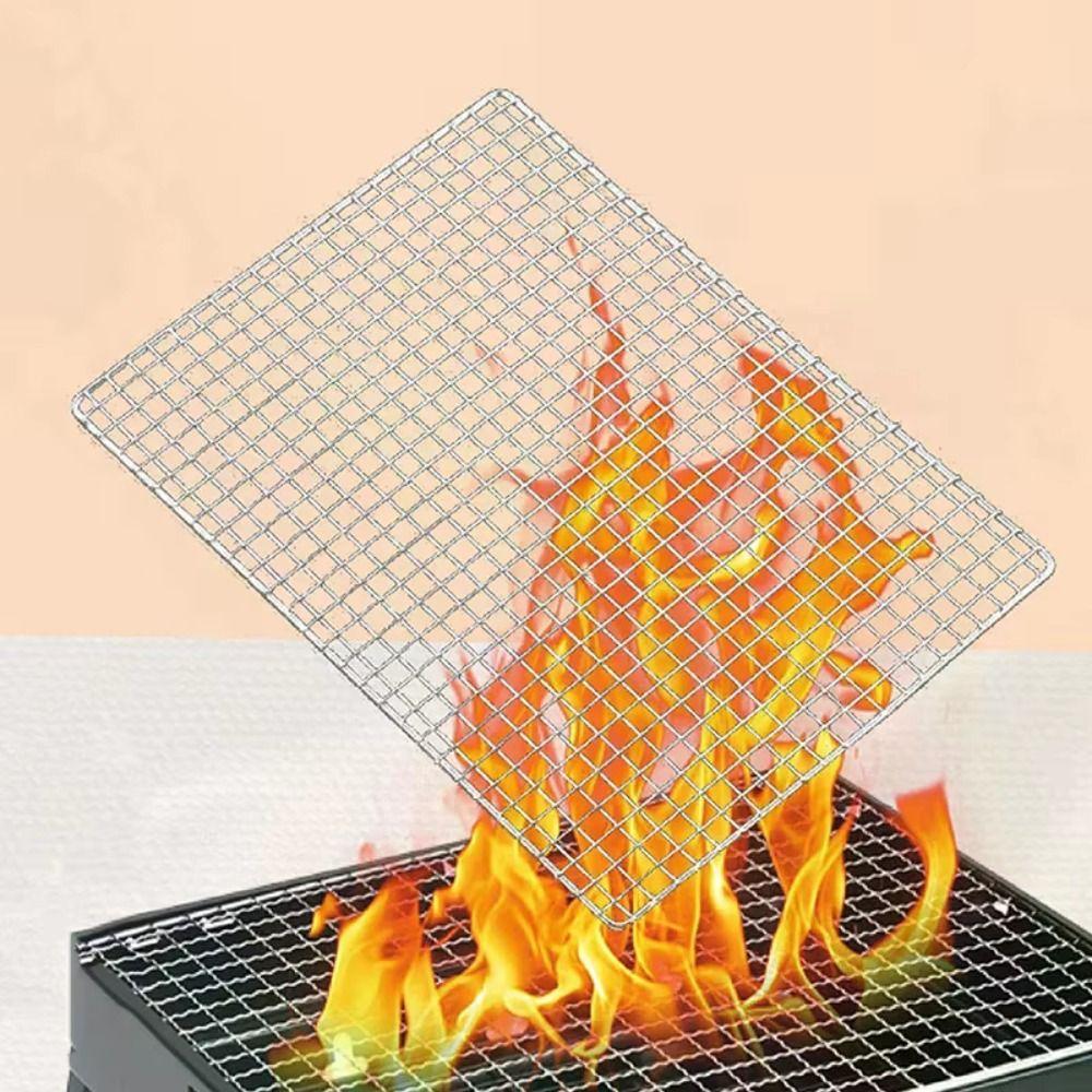 Grătare Pătrate/Dreptunghiulare 40/50/60cm Grătar pentru Friptură Grilă Multifuncțională pentru Grătar Bucătărie
