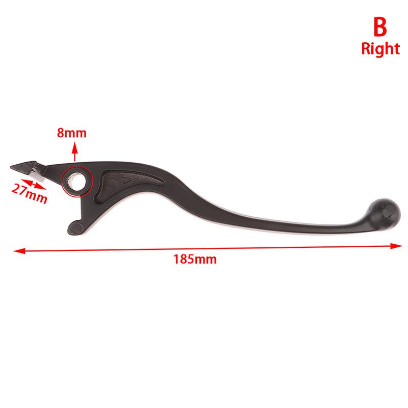 

Мотоциклетная левая/правая боковая черная ручка для китайского скутера, мотоцикла, мопеда