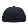 Clape Watch Cotton Roll No Stylish Fisherman Cap for Men and Slimming Solid Retro Cap Cap, Cap, Brim, Round, Spring, Summer, Autumn, Winter, Women,