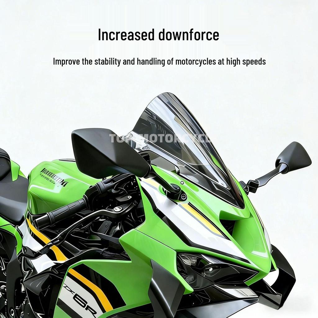 Kawasaki ZX-6R (2024–2026) Vorderer Seitenverkleidungs-Windabweiser.
