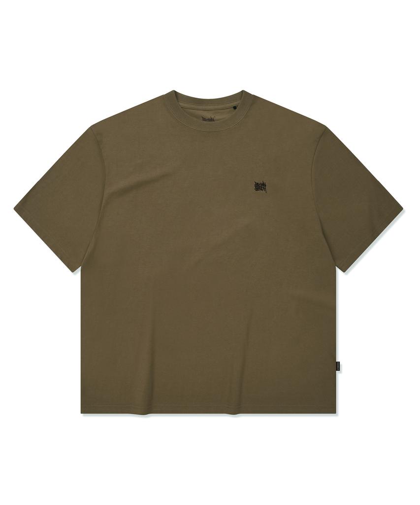 BROWNBREATH Delivery Tag Tee - Brown