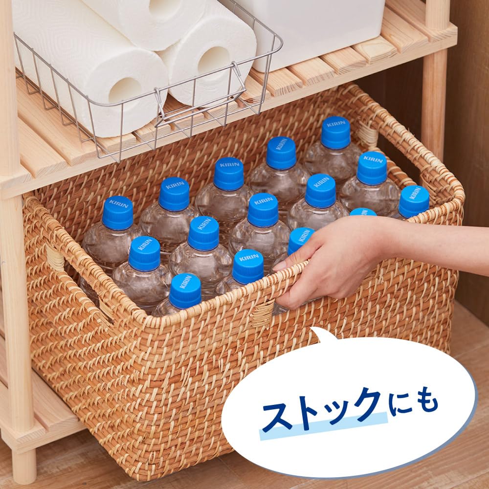 Kirin Eau Naturelle Polie Naturellement 600ml 24 Bouteilles Eau Naturelle Domestique Eau Minérale Bouteille PET Eau Douce