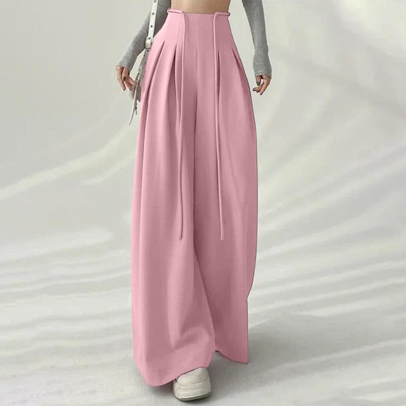 

ZANZEA Женские повседневные брюки свободного кроя однотонной расцветки с боковой молнией S