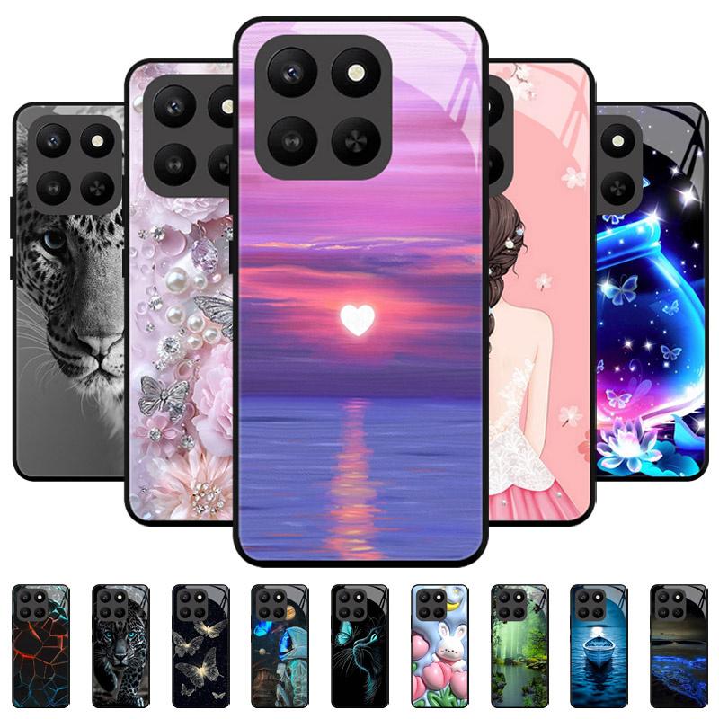 For Honor 400 Smart 5G Case Full Camera Protection Phone Cover Tempered Glass Cases For Honor 400Smart Case Shell Fundas Coque
