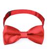 Kids Color Tie, Korean Bright Red Bowtie for Boys and Girls