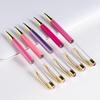 Set Regalo Penna a Sfera e Roller Oro Glitterato Lucido Fai da Te