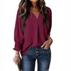 Herbst/Winter Damen Casual Langarm Lockeres Hemd Top Hoodie T-Shirt