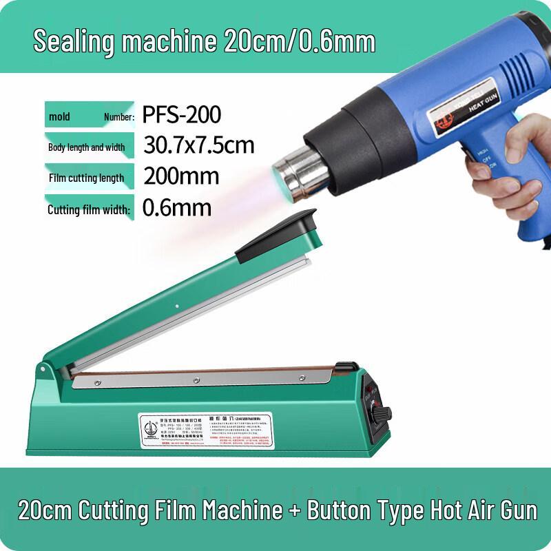 Qiwei Portable Heat Sealer with Cutter