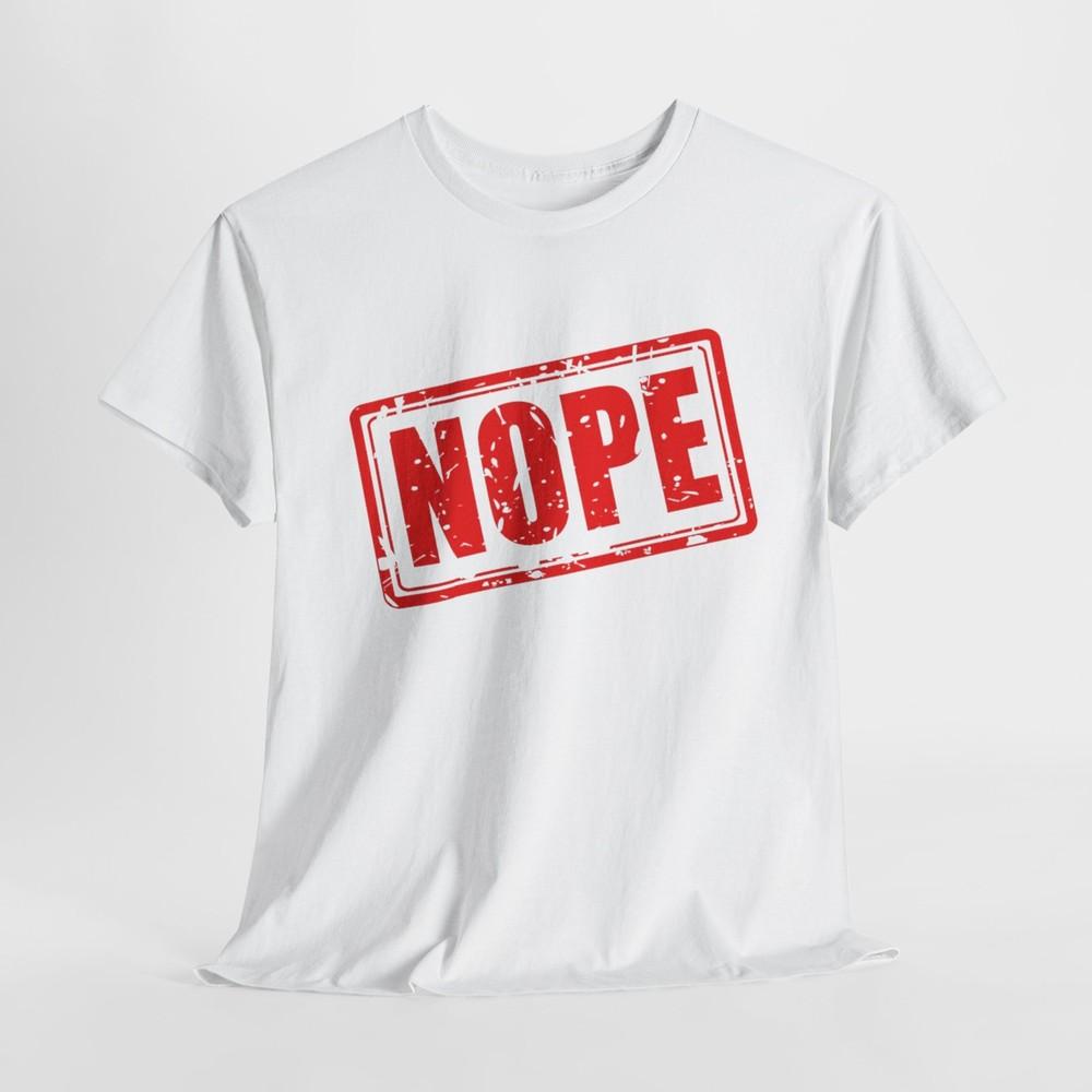 NOPE lifestyle повседневная унисекс хлопковая футболка Унисекс футболка XXXL