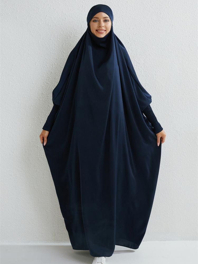 Designer Vintage Solid Loose Long Sleeve Dress Women Elegant Casual Natural Ruffle One Piece Dresses Female National Wind Hooded Blouse Clothing