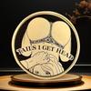 Funny Heads Tails Coin Good Luck Challenges Coin Pocket Size Collectible Coin Double Side Challenges Token Decoration Coin