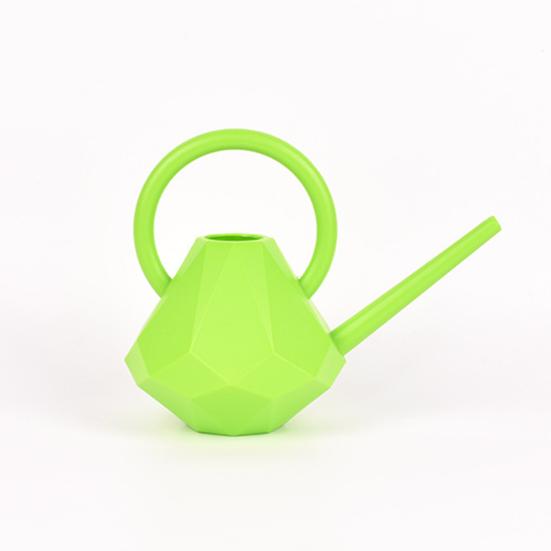 1.5L Piękny kształt diamentu Konewka Więcej zagęścić Długa wylewka Plastikowa butelka do podlewania do ogrodu
