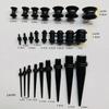 50pcs 14g-00g Ear Plugs Cone Auricle Puncture Jewelry Comfortable Piercing Earrings Ear Gauges Expanders Unisex Acrylic