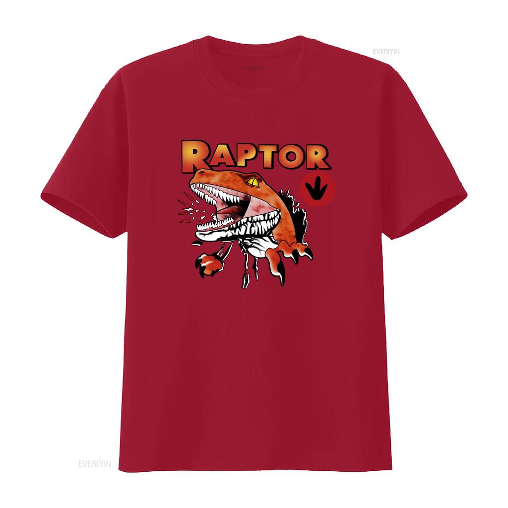 RAPTOR T-Shirt Geisterwelt Enid Comic Buch Film Dinosaurier Druck vintage Gewaschen Lässig Dehnbar Stilvoll Bequem Streetwear