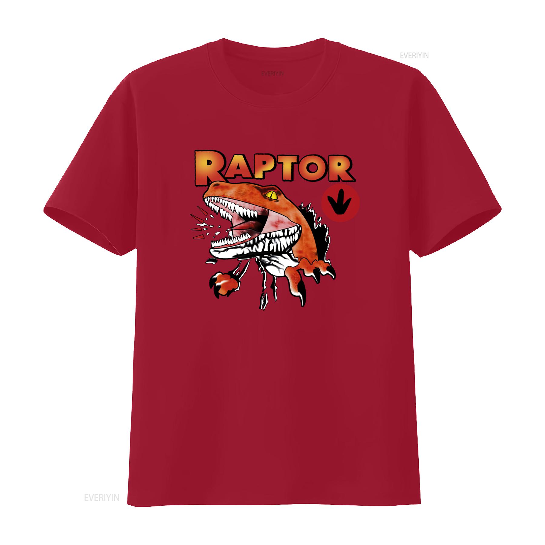 

RAPTOR T Shirt Ghost World Enid Comic Book Movie Dinosaur Print vintage Washed Casual Stretched Stylish Comfortable streetwear S