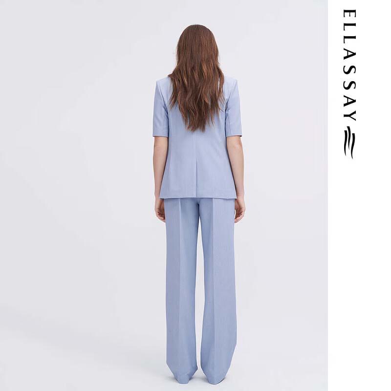 ELLASSAY Women's Elastic Waist Comfort Trousers