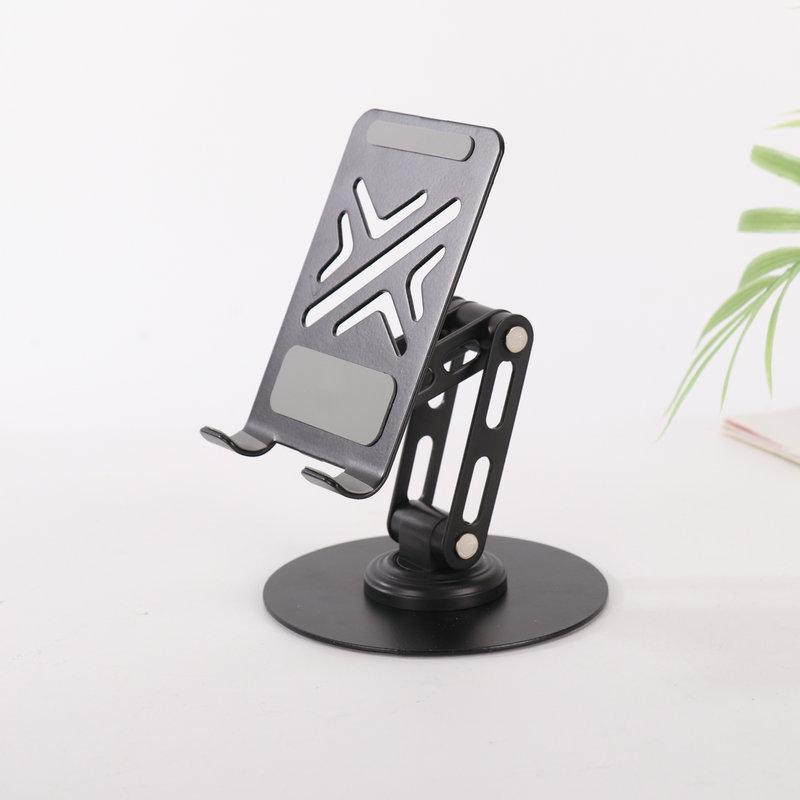360° Foldable Metal Phone Holder: Perfect for Streaming, Videos, and Hands-Free Use