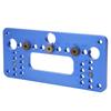 Woodworking Jig Hole Opener Puncher Blue Aluminium Alloy Locator with Screwdriver 08610A Type