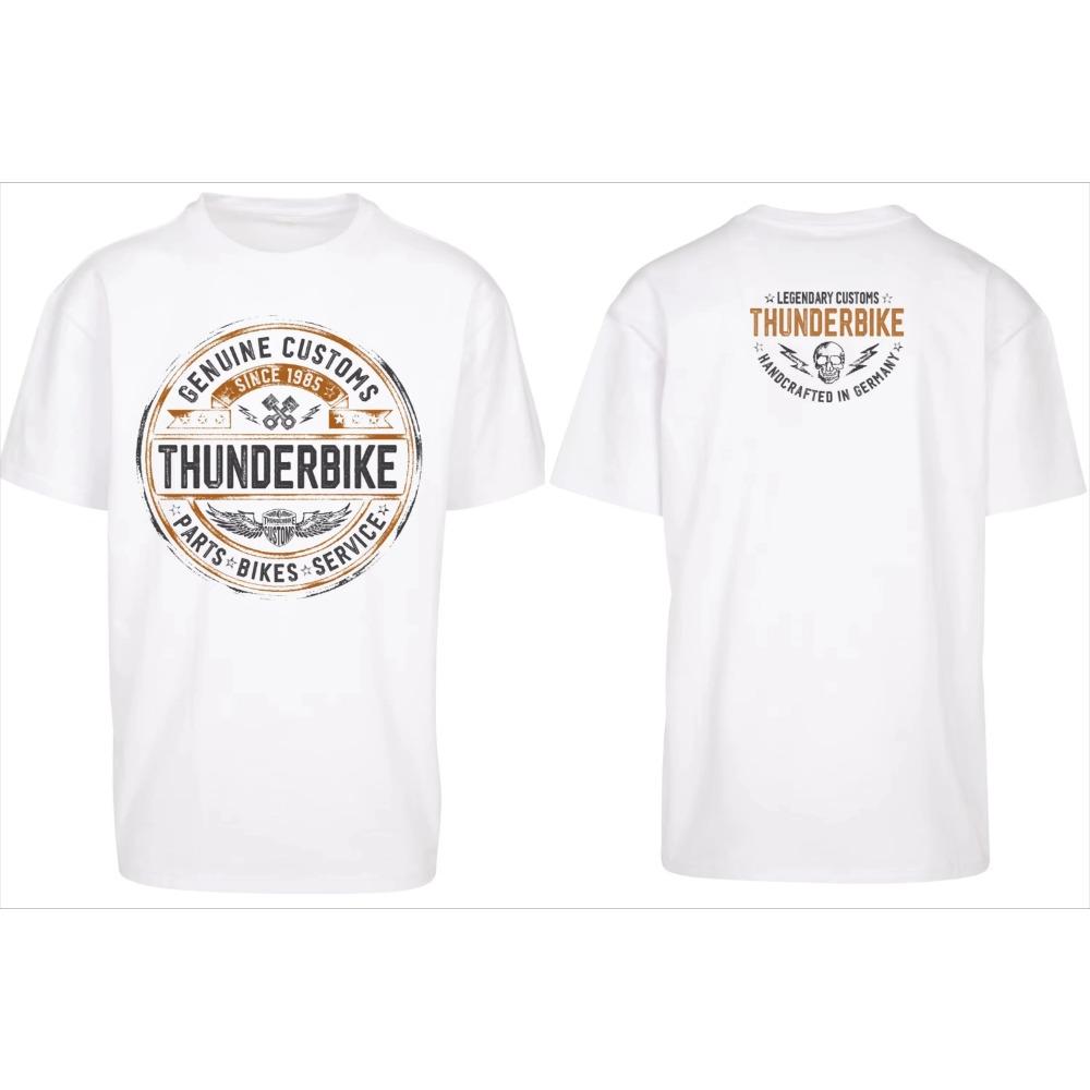 

2025 Мужская футболка Thunderbike с коротким рукавом, роскошная брендовая футболка для мужчин и женщин, хлопковая футболка, винтажные топы H-Harley, летняя уличная одежда XXXXXL