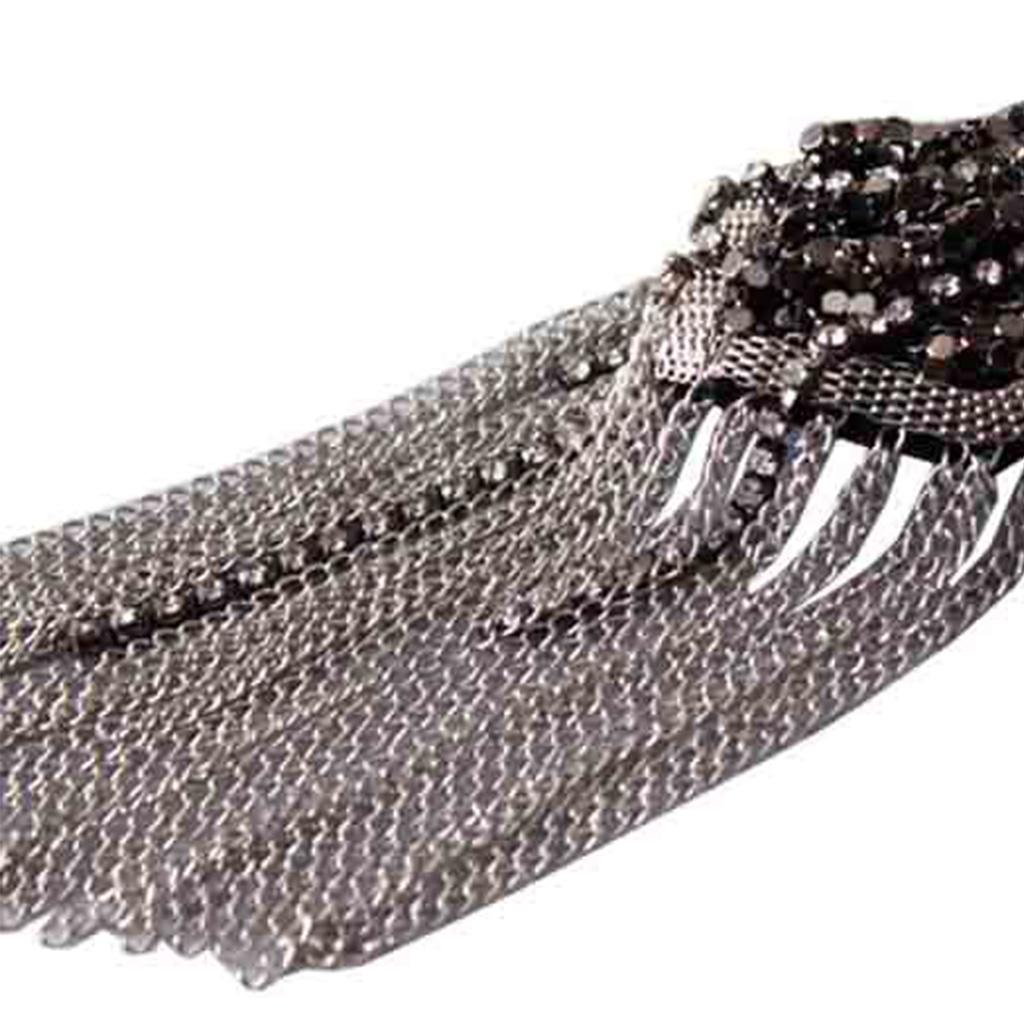 Tassel Epaulet Shoulder Pad for Rhinestones Shoulder Jewelry Epaulette