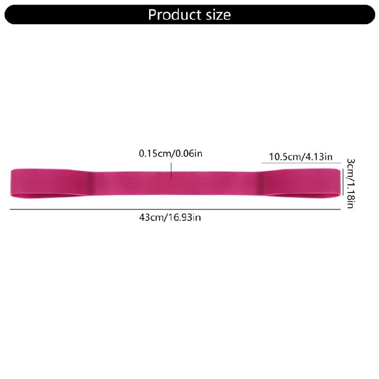 Flexible Resistance Band Silicone Tension Rope for Arm Strength Improvement and Light weight Exercise Convenience