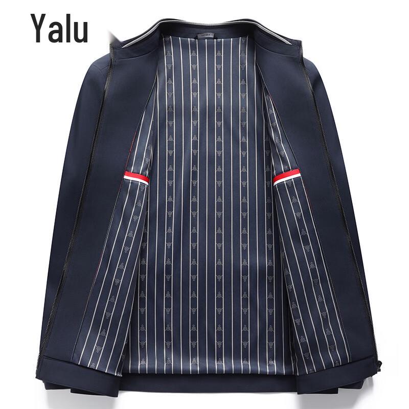 Yalu Men's Stand-up Collar Business Casual Jacket