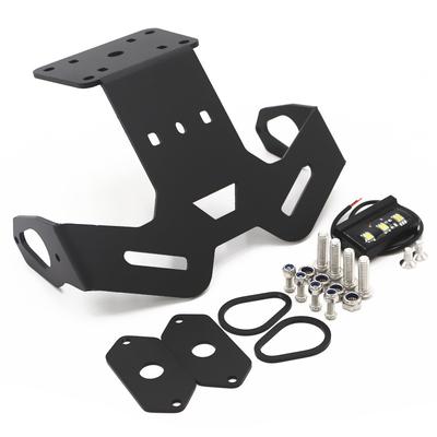 Fit for Yamaha MT15 MT125 ABS MT-15 MT-125 Motorcycle License Plate Holder Tail Eliminator LED Lights Registration Plate Bracket