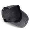 Trendy Knitted Baseball Cap For Men And Women  Autumn/Winter Fashion Peaked Hat, Versatile And Warm