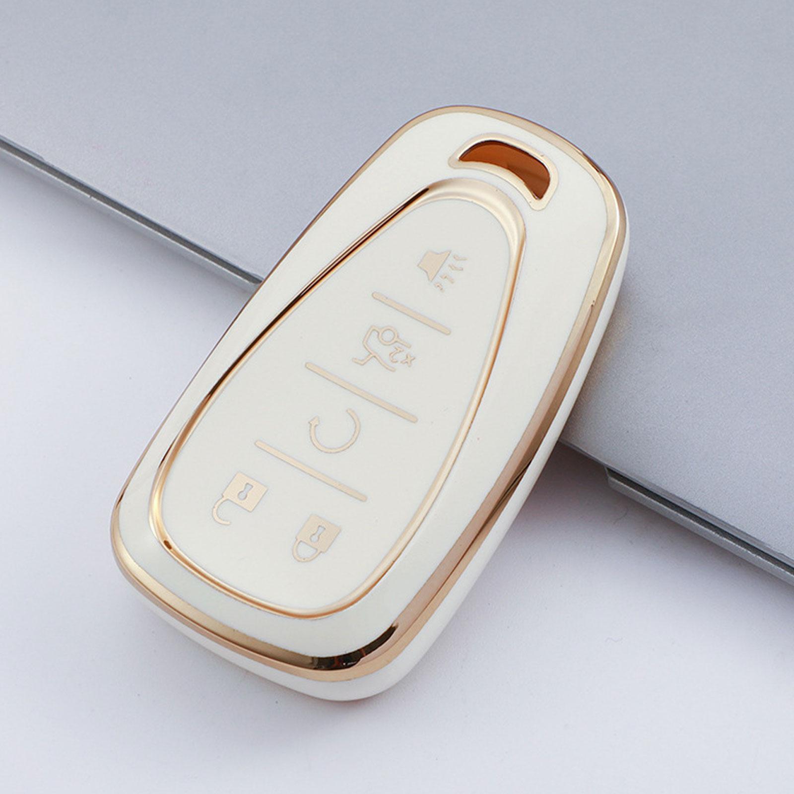 

Новый чехол для ключей из ТПУ с 5 кнопками для Chevrolet 2017-Chevy Malibu Camaro Cruze Traverse Sonic Volt Bolt