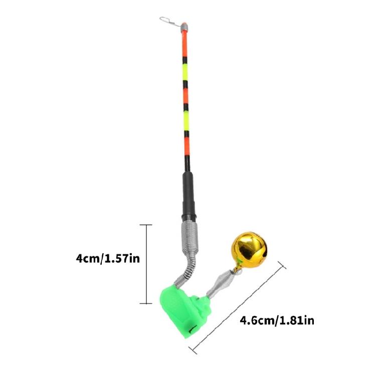 Sensitive Fishing Line Vibration Detectors Fishing Rod Lighting Stick Bites Alarm Float Tackle Electronic Poles Lamp