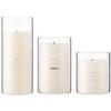 Minimalist High Borosilicate Glass Candle Cup – Heat-Resistant Aromatherapy Holder