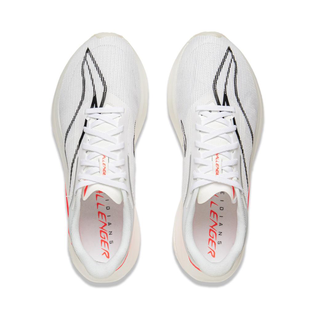 New LINING Feidian 5 Challenger Running Shoes Women's Low Top Standard White ARMV002-1