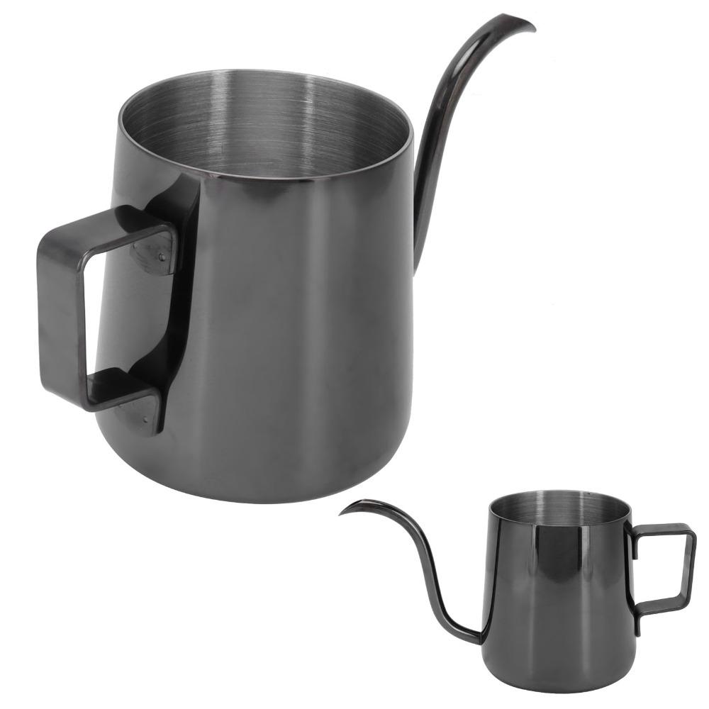Long Narrow Spout Gooseneck Kettle 304 Stainless Steel Stainless Steel Coffee Pot Coffee Brewing
