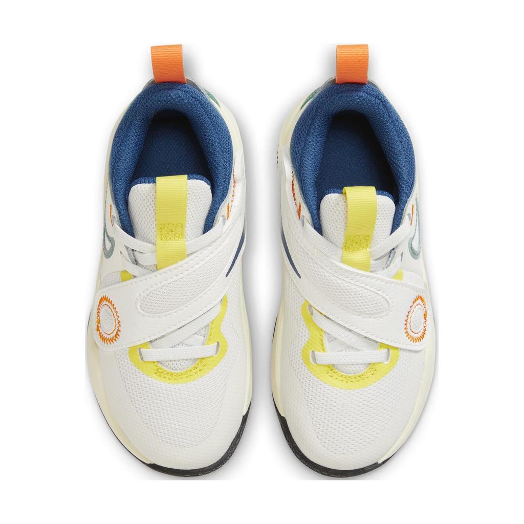 Nike Team Hustle D 11 Comfortable Versatile Shock Absorption Support Low Top Running Shoes Kids Sneaker Off-White HQ1188131
