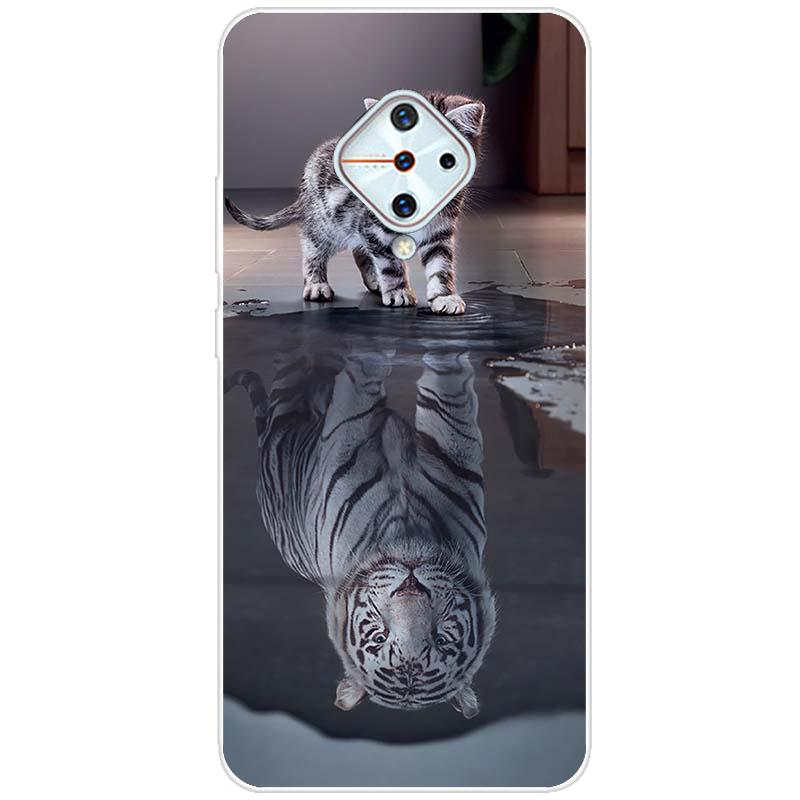 Case For Vivo V17 Case For Vivo 1920 TPU Cover Silicone Soft TPU Cartoon Phone Case For Vivo V17 Russia Vivo S1 Pro Funda V1945A