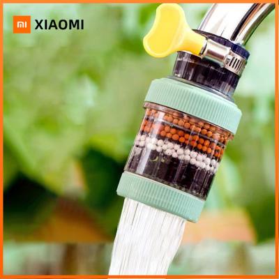 Filtre de Robinet Cuisine Ménager Outil de Purification d'Eau Six Couches Anti-Éclaboussures Universel Douchette Extension Filtre
